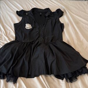 Ann Summers Police Dress with Lace Detail